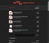 SFMOMA Museum Store coupon verification screenshot