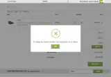 October coupon verification screenshot