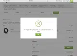 Civic coupon verification screenshot