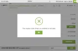 XMAS coupon verification screenshot