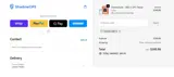 Shadow coupon verification screenshot