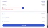 Shadow coupon verification screenshot