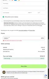 Shakeology coupon verification screenshot