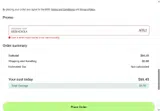 Shakeology coupon verification screenshot
