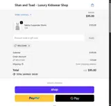 WELCOME coupon verification screenshot