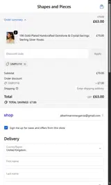 SIMPLY10 coupon verification screenshot