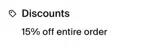 ELISEBRONTE coupon verification screenshot