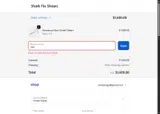 Shark Fin Shears coupon verification screenshot