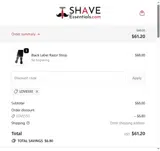 LOVE550 coupon verification screenshot