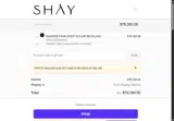 SHAY10 coupon verification screenshot