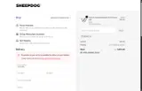 Sheepdog Microphones coupon verification screenshot