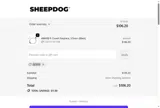 Sheepdog Microphones coupon verification screenshot