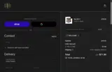 WELCOME coupon verification screenshot