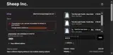 Sheep Inc. coupon verification screenshot
