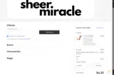 Sheer15 coupon verification screenshot