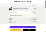 Sheet Society US coupon verification screenshot