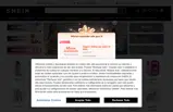 SHEIN coupon verification screenshot