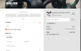 SHELTER15 coupon verification screenshot