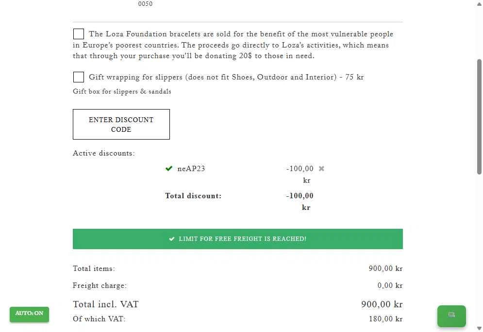 Shepherd of Sweden checkout page showing Shepherd of Sweden discount code box | Screenshot taken by SimplyCodes community member on Sep 30, 2025