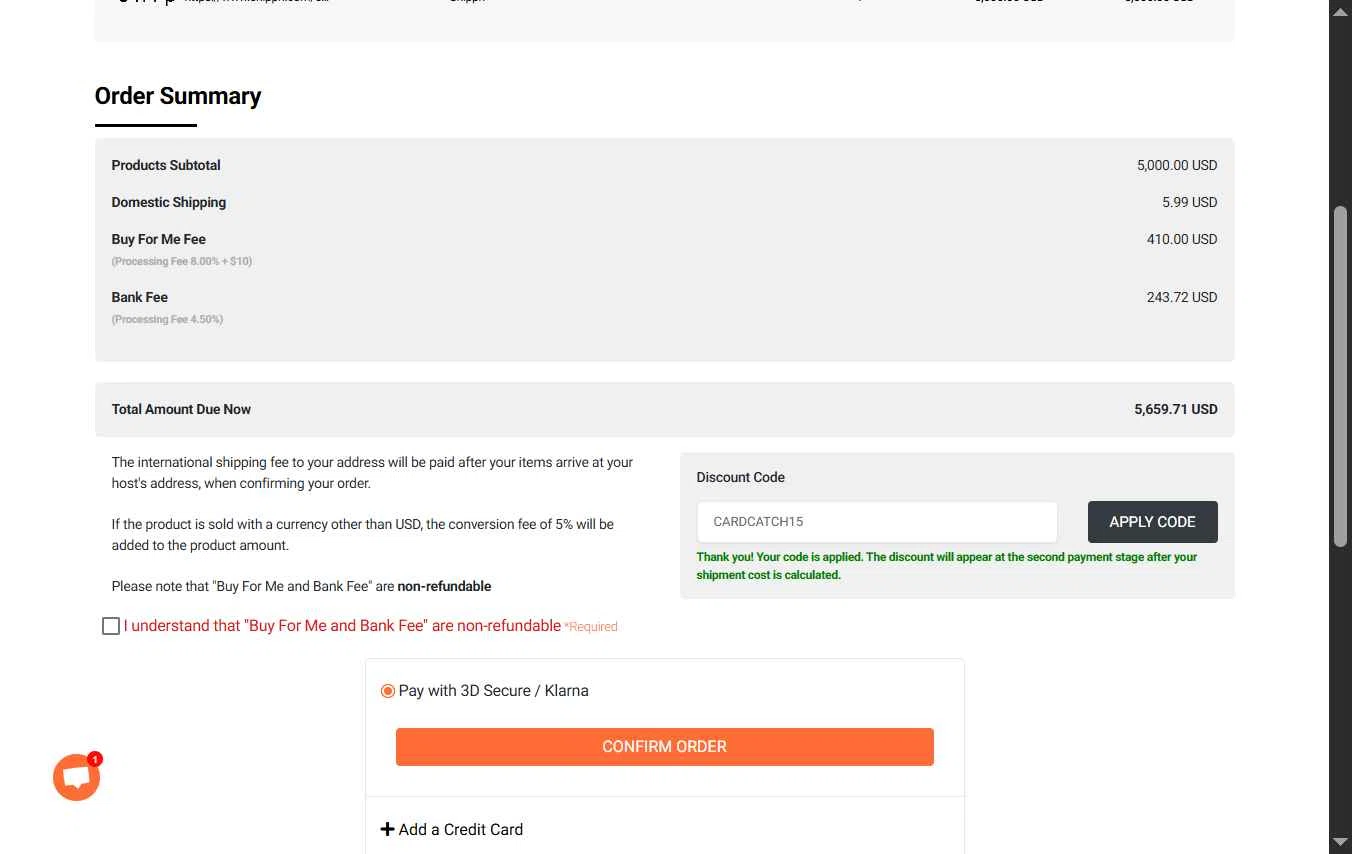 Shippn checkout page showing Shippn discount code box | Screenshot taken by SimplyCodes community member on Dec 26, 2025