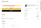 Shirts In Style coupon verification screenshot