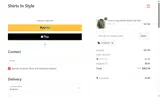 Shirts In Style coupon verification screenshot