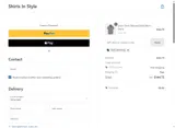 Shirts In Style coupon verification screenshot