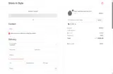 Shirts In Style coupon verification screenshot
