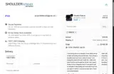 SHOULDERreliever coupon verification screenshot
