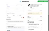 Shop Appliances coupon verification screenshot