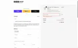 BBC Shop coupon verification screenshot