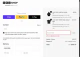 BBC Shop coupon verification screenshot