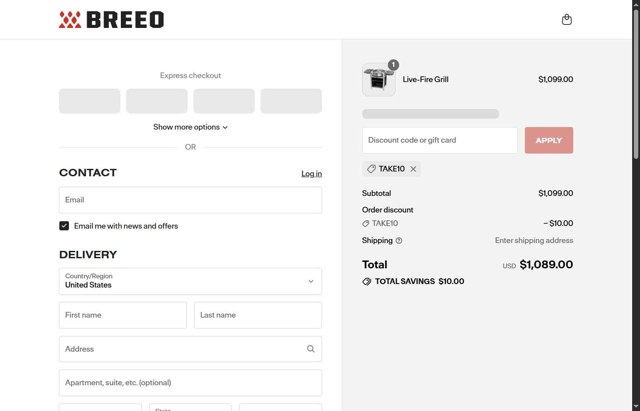 Shop.com checkout page showing Shop.com discount code box | Screenshot taken by SimplyCodes community member on Sep 4, 2025