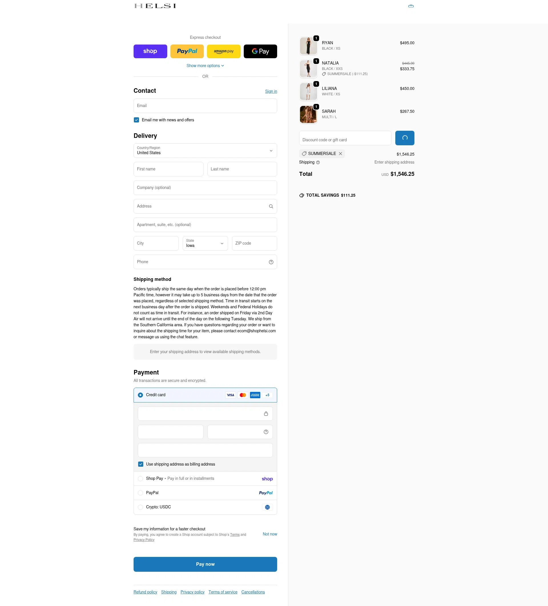 Helsi checkout page showing Helsi discount code box | Screenshot taken by SimplyCodes community member on Feb 17, 2026