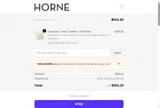 WELCOME10 coupon verification screenshot