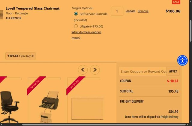 Shoplet.com checkout page showing Shoplet.com coupon code box | Screenshot taken by SimplyCodes community member on Jul 15, 2025