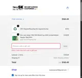 SUNDAYFUNDAY coupon verification screenshot
