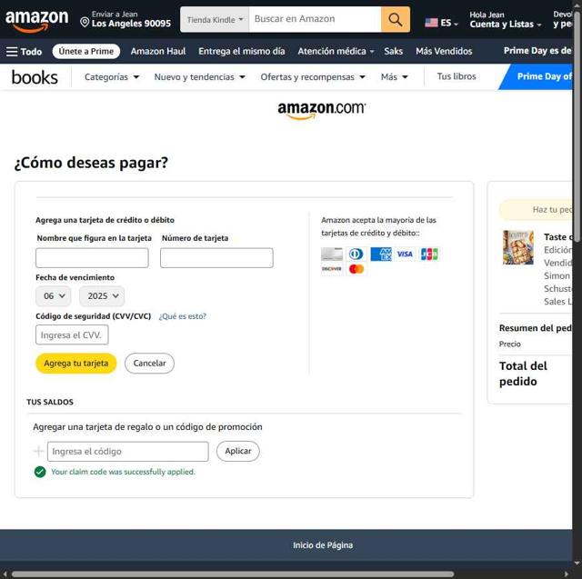 Taste of Home checkout page showing Taste of Home promo code box | Screenshot taken by SimplyCodes community member on Jun 29, 2025