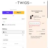 party20 coupon verification screenshot