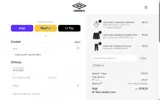 Shop Umbro coupon verification screenshot