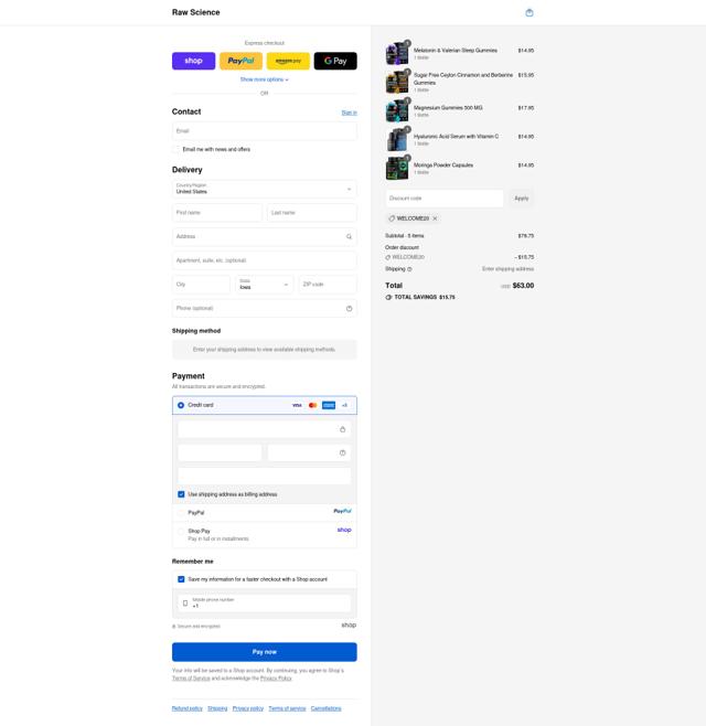 Wellabs checkout page showing Wellabs discount code box | Screenshot taken by SimplyCodes community member on Sep 9, 2025