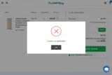 GLITTER15 coupon verification screenshot