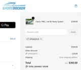 VIPSALES10 coupon verification screenshot