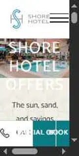 Shore Hotel coupon verification screenshot