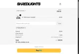 Shredlights coupon verification screenshot