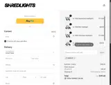 Shredlights coupon verification screenshot