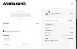 Shredlights coupon verification screenshot