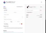 Shredly coupon verification screenshot