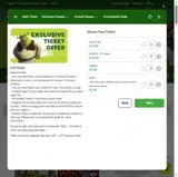 SHREK10 coupon verification screenshot