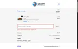 Shrimpy Business coupon verification screenshot
